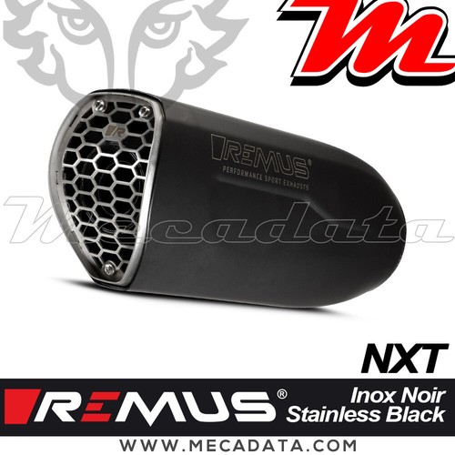 Silencieux remus nxt inox - silencieux,