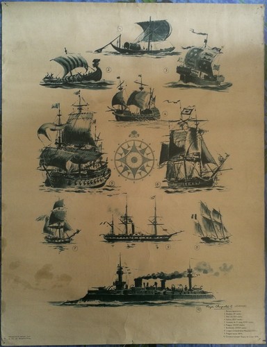 Plan affiche marine - /,