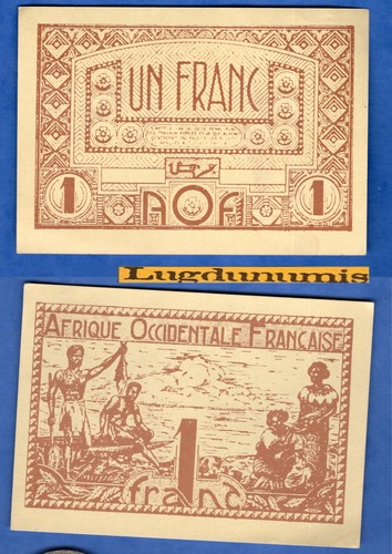 Afrique occidentale franc - occidentale,