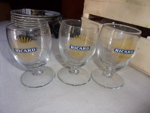 Verre ancien publicitaire - publicitaire,