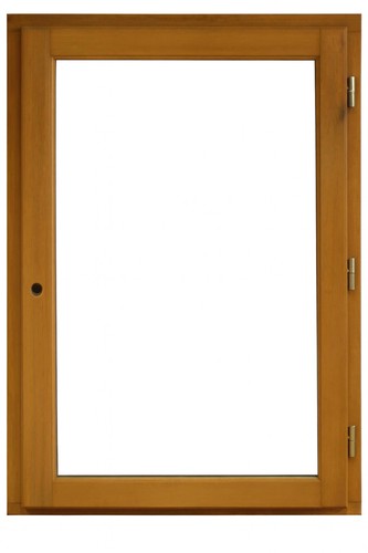 Fenetre bois vantail - bois, 1