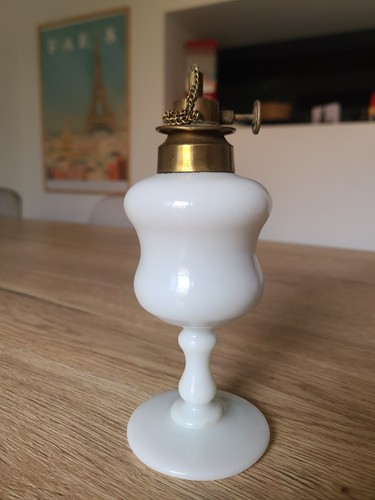 Ancienne lampe pétrole - lampe, à