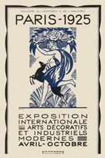 EXPO ARTS PARIS 1925 Reqx -