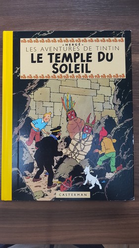 Tintin temple soleil - tintin,
