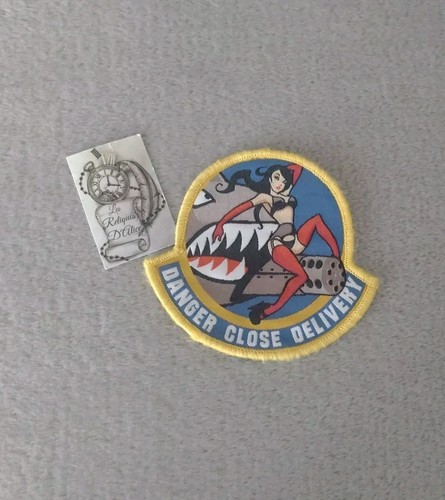 Ecusson patch velcro danger - velcro,