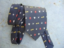 Disney Mickey Unlimited Tie Cravate Soie 100 %  SOIE / Silk 