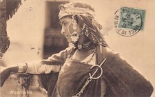 Tunisie - Mabrouka, femme tunisienne parée de ses bijoux - Ed. Lehnert & Landroc