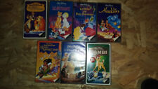 Lot 8 Vhs film Disney K7 video