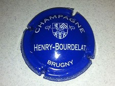 Capsule de champagne HENRY-BOURDELAT (3. bleu et blanc)