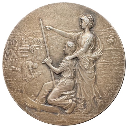 Belle ciselure médaille - br, "