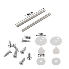  Boulons D'ancrage De Siège Toilette Kit Fixation Pour Abattant WC