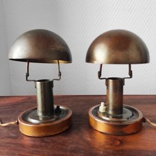 Paire de lampes à poser art déco vers 1930 dans le Paul Dupré-Lafon