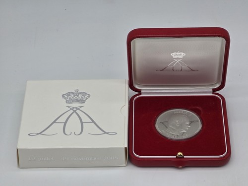 Médaille argent monaco - argent,