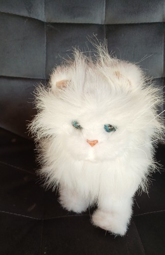 Peluche interactive chaton - peluche,