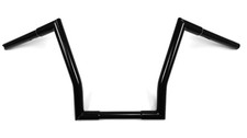 1 Pouce (25,4mm) Guidon Universel Square Fat Ape Hanger 12 Pouce Noir