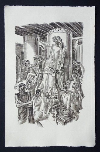 Albert decaris grande gravure - albert,