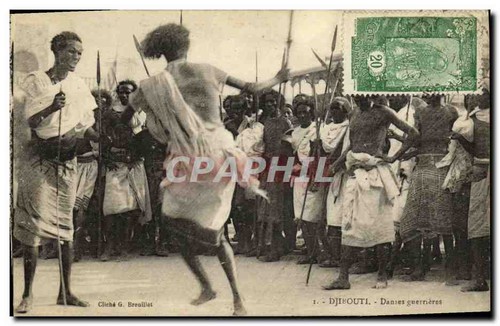 Djibouti danse guerrière - danse,