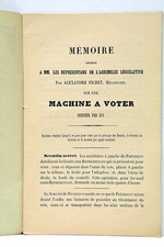 FICHET Mémoire sur une