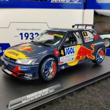SOLIDO PEUGEOT 306 MAXI RALLY DU MONT BLANC 2021 LOEB/ ELENA #4 1:18 NEUF BOITE