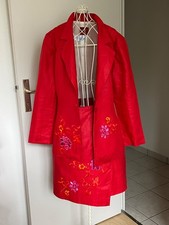 tailleur KENZO T. 36 rouge