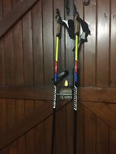 Neuf Bâtons skis de fond SALOMON équipe 60 CARBON 150CM