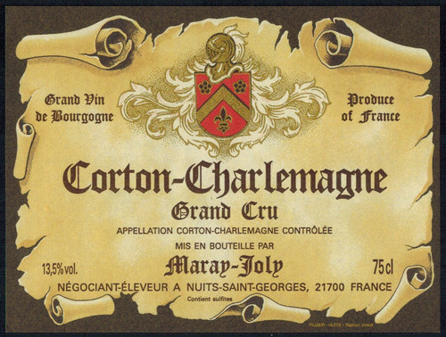 Corton-Charlemagne-Etiquette
