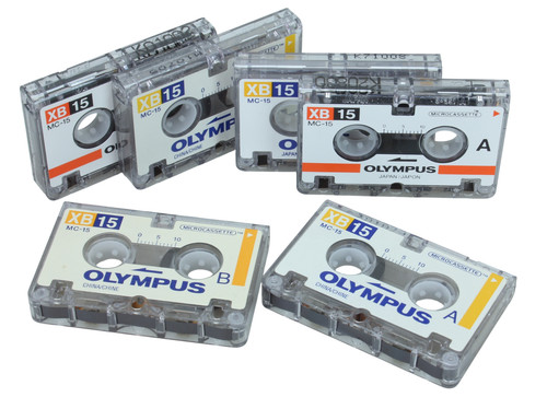 Olympus lot microcassette - lot,