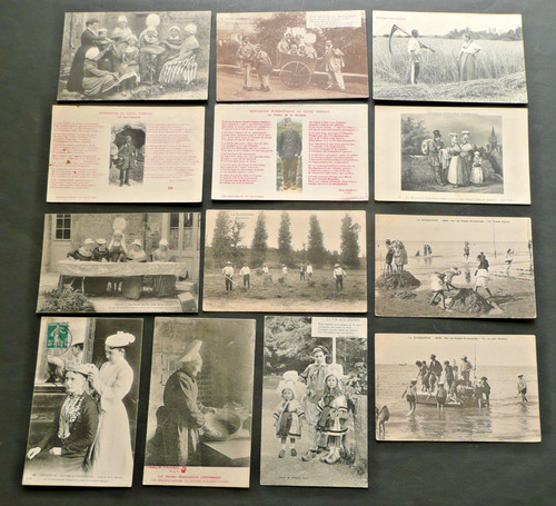Lot cartes postales - lot,