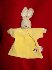 Doudou Plat BENGY Lapin Beige