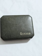 Briquet ancien Ronson "Gold V" Varaflame butane  Pour Pièce Détaché Hors Service