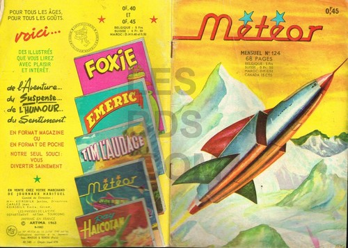 Meteor numero 124 artima - 124, 1963