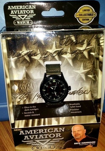 American aviator watch - aviator, scratch