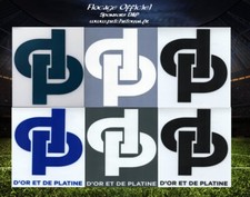 Flocages sponsor officiels monblason OM 22/24 D&P label de Jul Ligue 1 France