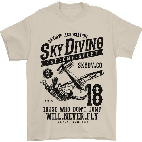 Shirt skydiving extrême - t-shirt,