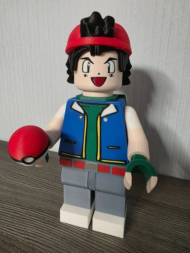 Lego pokémon sacha ash - lego,