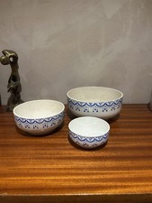 Lot de 3 saladiers / bols Art