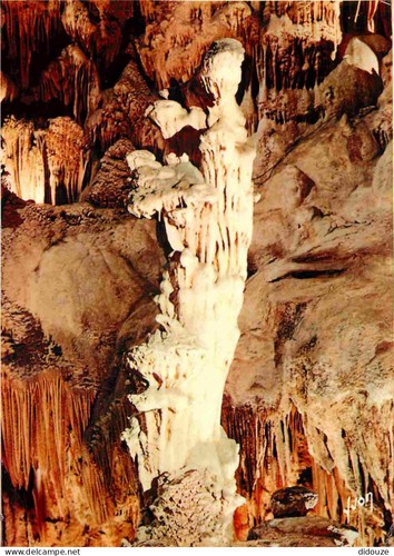 Carte postale spéléologie - carte,