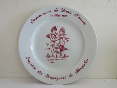 Assiette porcelaine peynet - peynet, 50