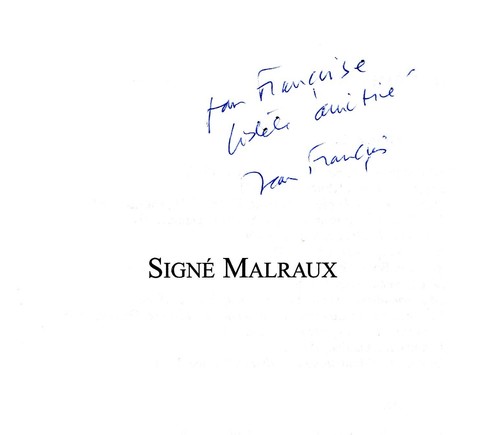 Jean françois lyotard - jean-françois, "signé