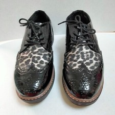 Derbies cuir vernis noires - , et