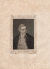 James Cook Portrait Table en