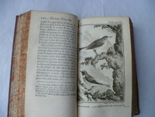 1779-BUFFON-HIST NATURELLE DES OISEAUX-ROSSIGNOL-ALOUETTE-FIGUIERS-15 GRAV