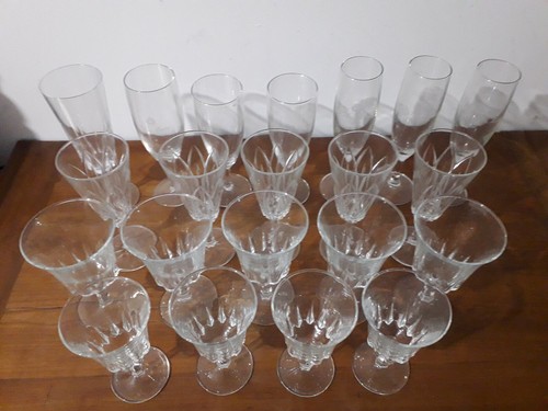 Lot verres pied - lot, de