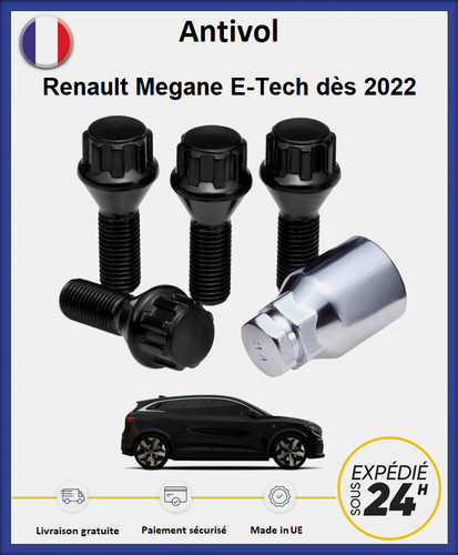 Ecrous antivol roues - antivol,