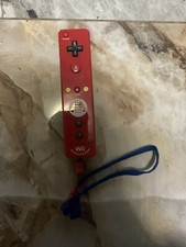 Manette Controller Wii Rouge Remote Mario CR