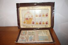 2 Fresques de 8 CARREAUX