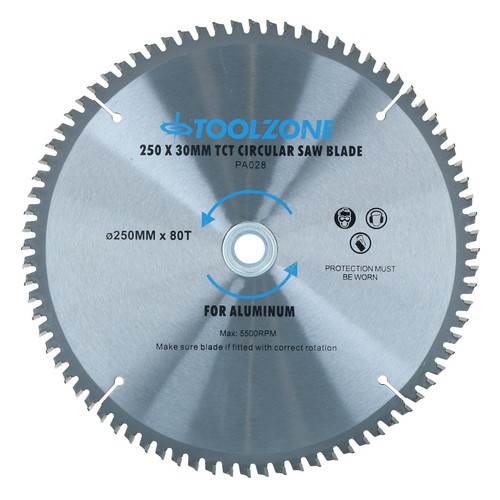 Lame scie tct 250mm 30mm - de,
