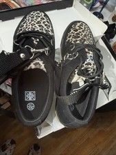 TUK Creeper Blk Animal print