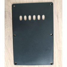 Plaque Tremolo Noire 1 PLY, Backplate