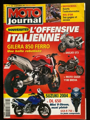 Moto journal 2003 - journal, 18/09/2003